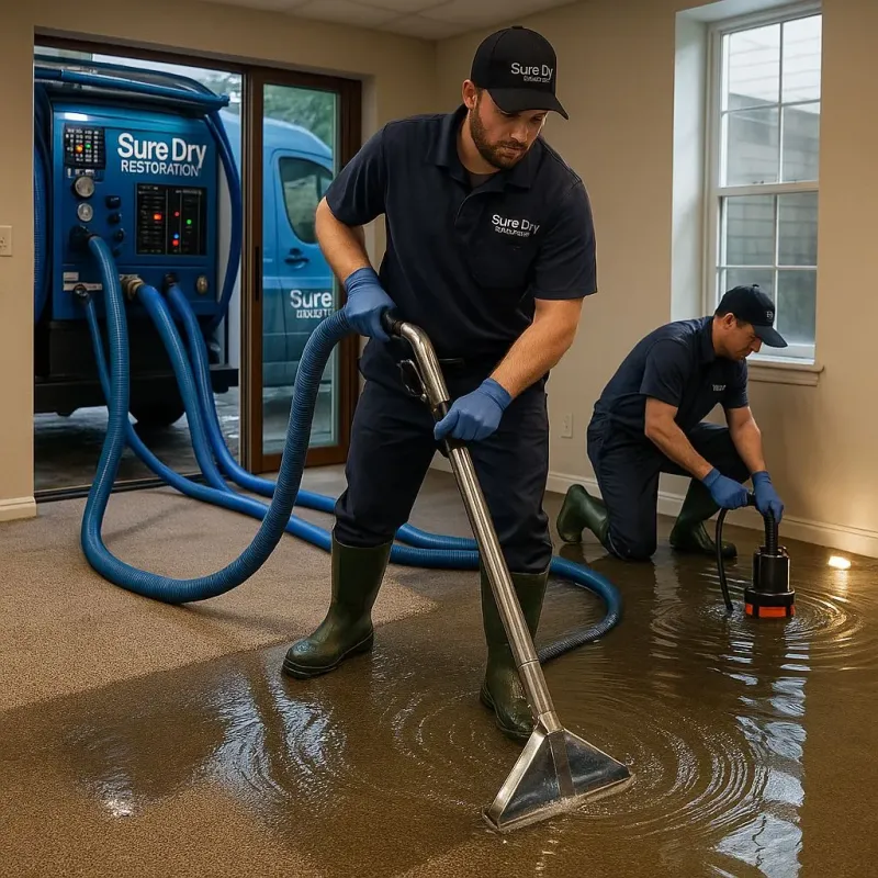 Water Extraction and Removal process in Fajardo, PR
